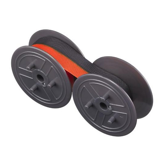 Cinta de Tinta Ribbon Bicolor Negro/Rojo, para Sumadoras, 13mm, CASIO RB-02-A