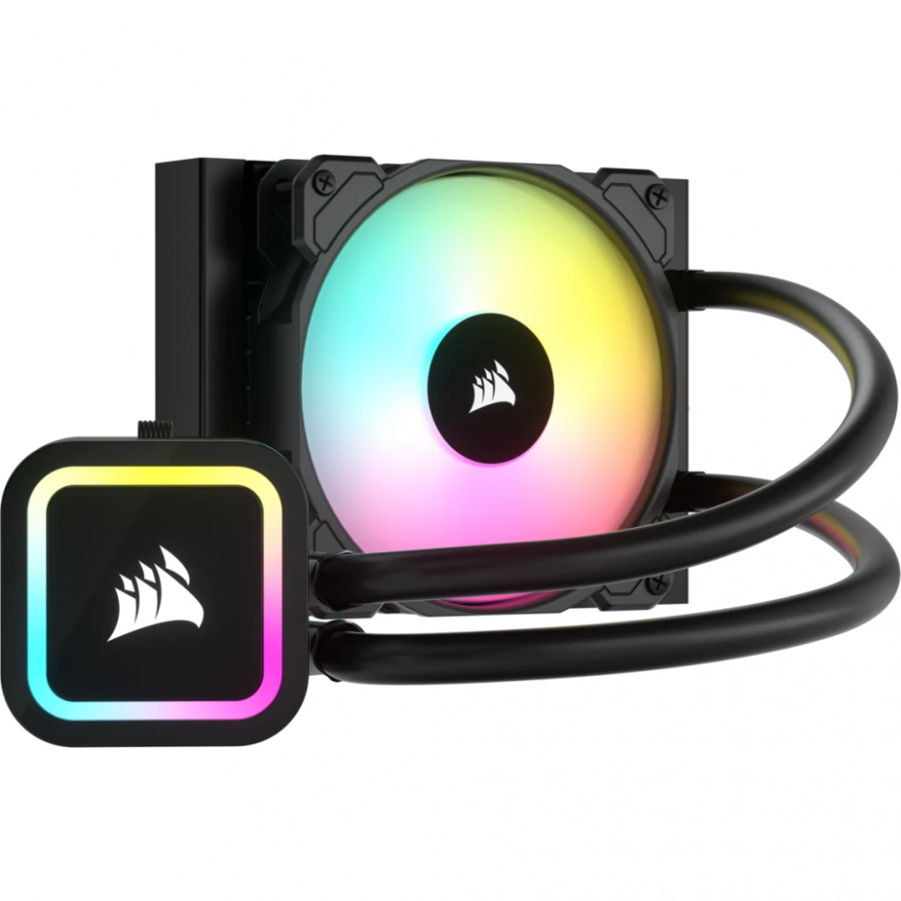 Sistema de Enfriamiento Líquido para CPU H60x RGB ELITE, 120mm, 1500RPM, CORSAIR CW-9060064-WW2