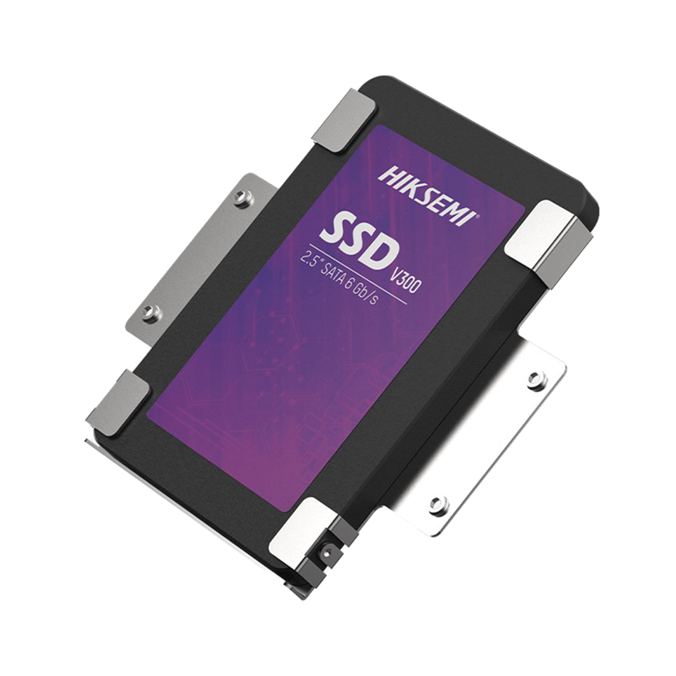 Disco Duro de Estado Sólido (SSD) para VIDEOVIGILANCIA, Capacidad 1 TB, 2.5", Alto Desempeño, Uso 24/7, Incluye Base, HIKVISION V300X/1TB