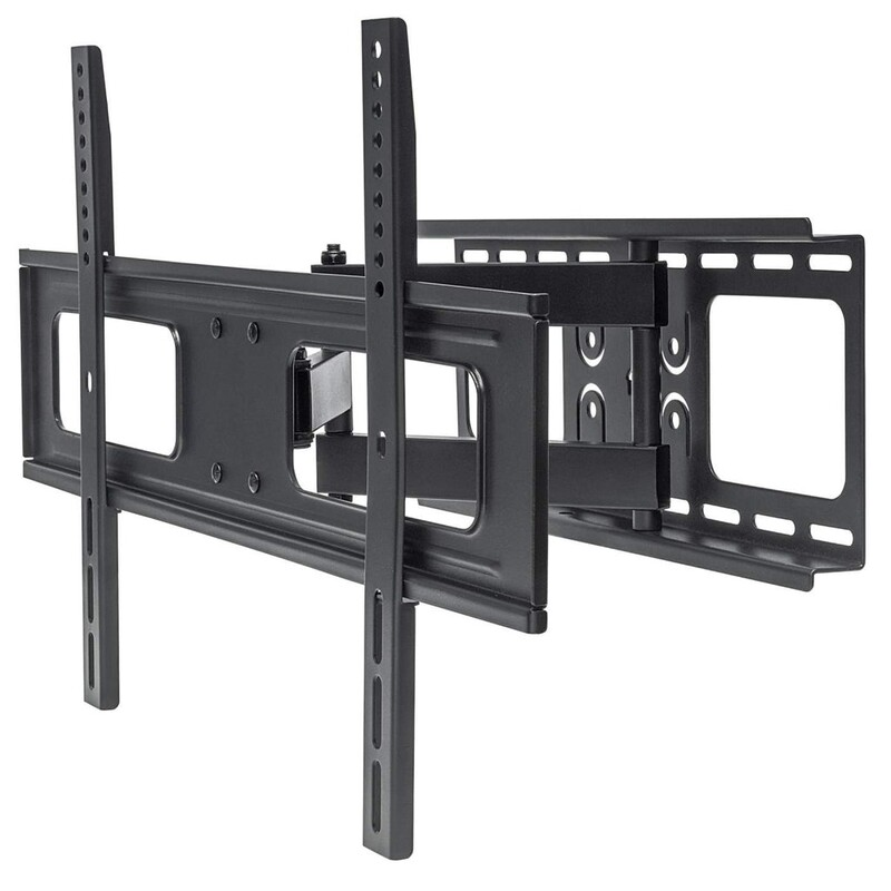 Soporte de Pared para TV, Movimiento Articulado, Pantallas Curvas/Planas de 37" a 70", Peso Máximo 50 Kg, MANHATTAN 461283