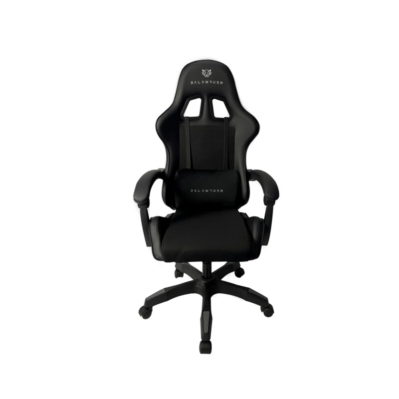 Silla de Escritorio Balam Rush Gamer Power Rush V2, Color Negro, hasta 120kg, ACTECK BR-934534