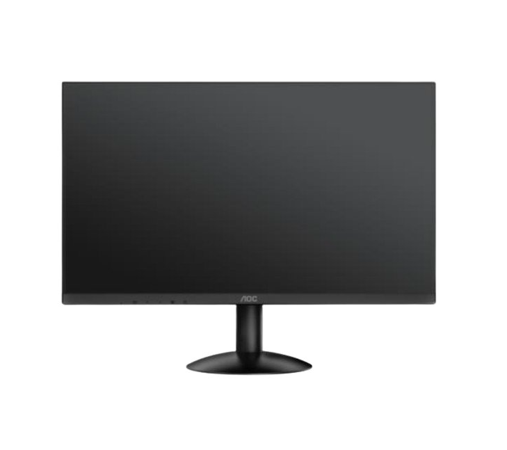 Monitor LED, Panel IPS 23.8", Tiempo de Respuesta 1ms, Full HD 1920 X 1080, 100 Hz, VESA 100×100 mm, HDMI / VGA, Color Negro, AOC 24B30H2