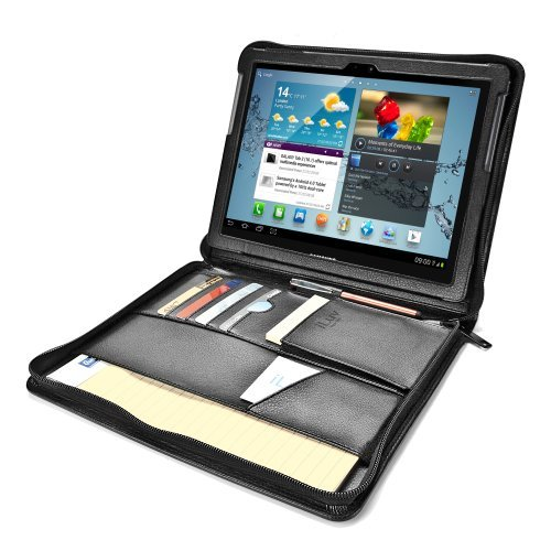 Portafolio Multipropósito iLUV CEOFolio para GALAXY Tab II 10.1 / Note 10.1" Negro / 639247792357