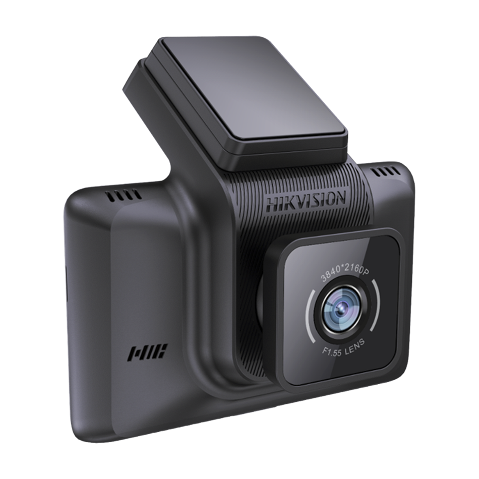 Cámara de Tablero (Dash Cam), Frontal 4 MP (2K) y Trasera 2 MP (1080p), H.265, Pantalla Táctil 3", WiFi, G-Sensor, Micrófono y Bocina Integrada, Micro SD, Soporta App, Fácil de Instalar, HIKVISION AE-DC4328-K5
