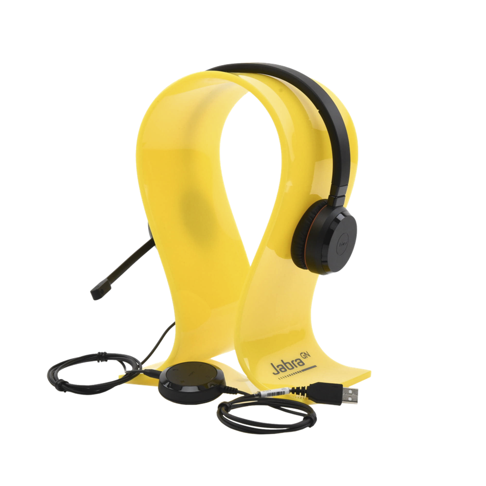 Audífonos con Micrófono, Tipo Diadema, Evolve 30 Duo, Conexión USB / 3.5mm, Micrófono con Cancelación de Ruido, Controlador en el Cable, Botones e Indicadores LED, JABRA 5399-823-309