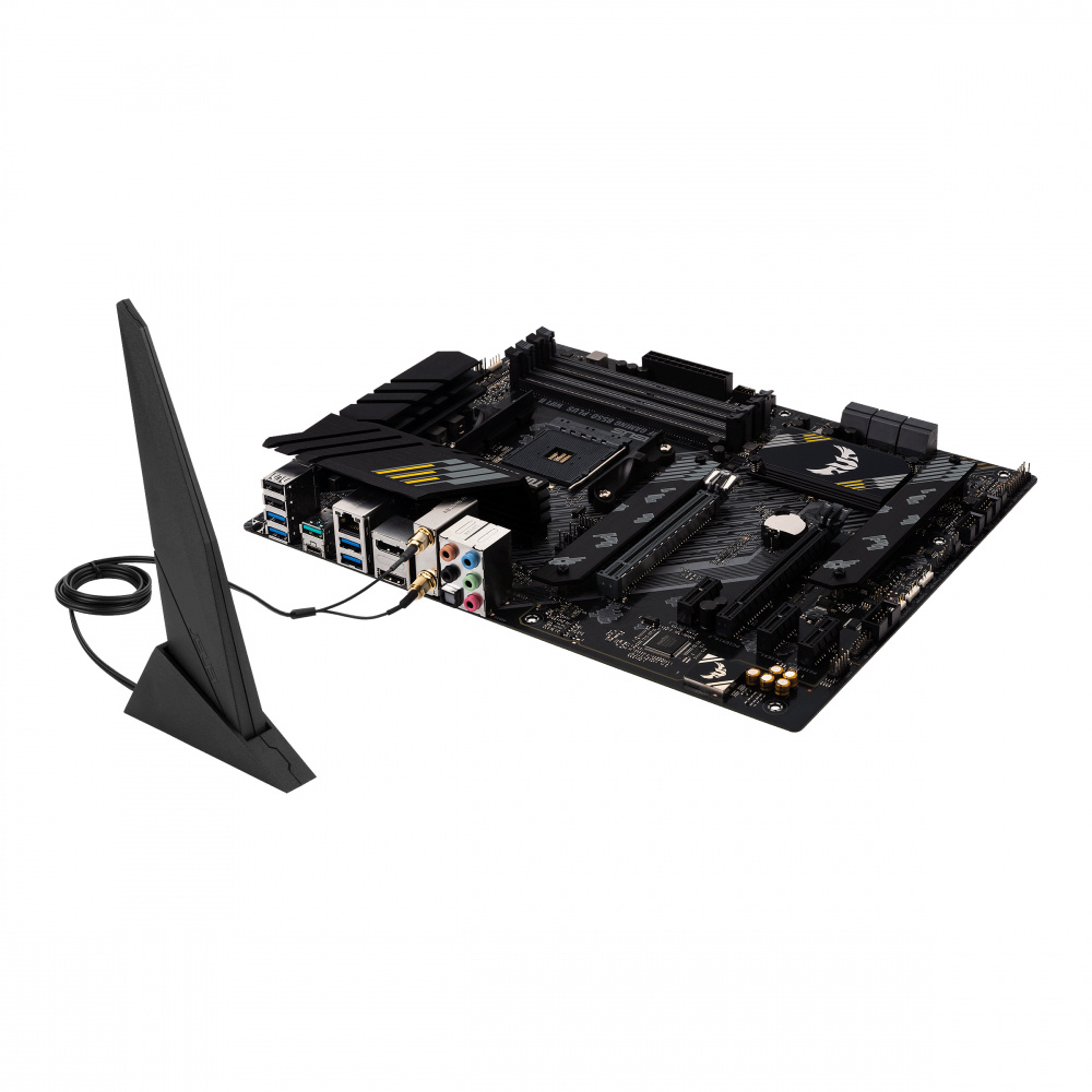 Tarjeta Madre (MoBo) TUF GAMING B550-PLUS WIFI II, 4x DIMM DDR4 (Max 128GB RAM), 1x HDMI / 1x DP, Wi-Fi, ATX, Socket AMD AM4, ASUS 90MB19U0-M0AAY0