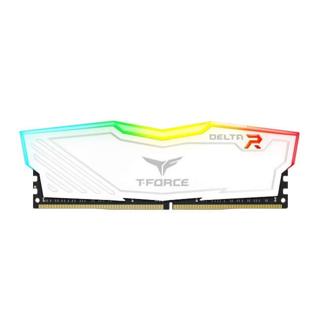 Memoria RAM DDR4 U-DIMM T-FORCE Delta PC4-25600 (3200MHz), 16GB, 1.2V, CL16, RGB, TEAMGROUP TF4D416G3200HC16F01