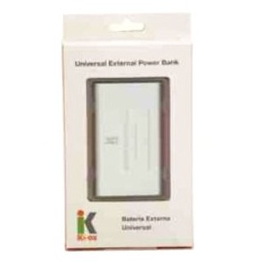 Batería de Respaldo Universal Ki-Ox, 2000 mAh