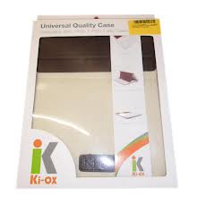Estuche Universal para Tablet Ki-Ox, Café/Beige