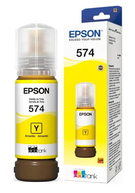 Botella de Tinta Color Amarillo, Rendimiento Aprox, 7,300 pags, para L-8050, EPSON T574420-AL