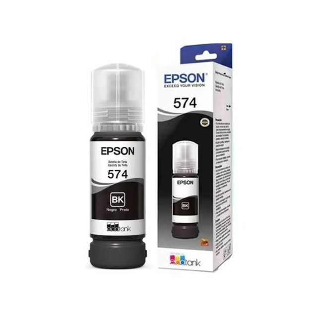 Botella de Tinta Color Negro, Rendimiento Aprox, 7,300 pags, para L-8050, EPSON T574120-AL