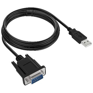Cable Convertidor de USB a Serial DB9 Serial DB9 / RS-232, USB 2.0 A, Macho/Macho, Longitud 1.8 Metros, Color Negro, BROBOTIX 963579