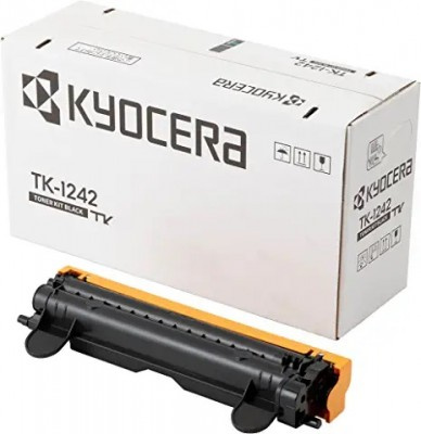 Cartucho de Tóner Original TK-1242, Color Negro, Rendimiento Aprox. 1,500 Páginas, KYOCERA 1T02Y80UX0