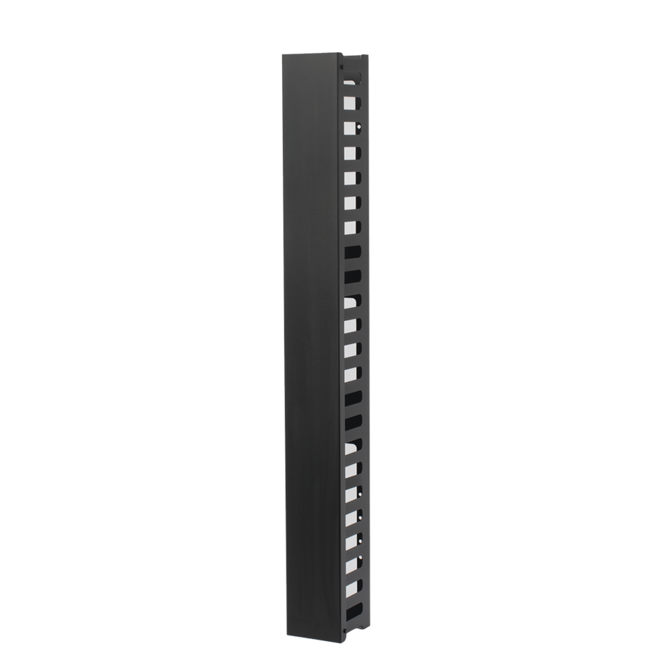 Organizador de Cable Vertical de 24 Unidades Rack Sencillo, Compatible con Racks Serie EIRL y EIQR, LINKEDPRO LPVM24U