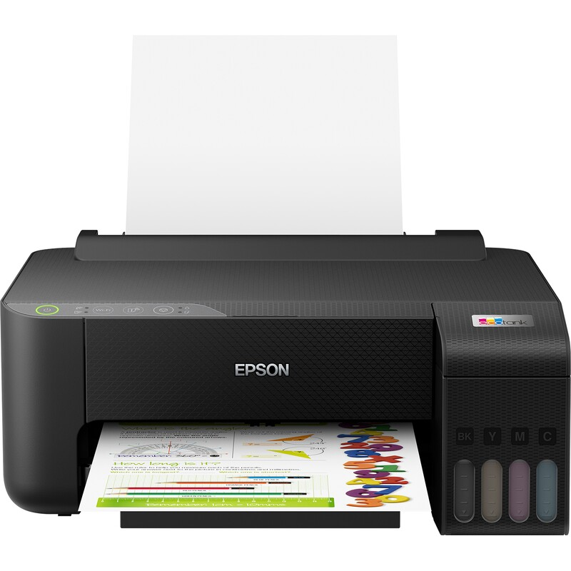 Impresora de Inyección de Tinta a Color,  L1250 EcoTank, Alámbrica (USB) e Inalámbrica (WLAN), EPSON C11CJ71301
