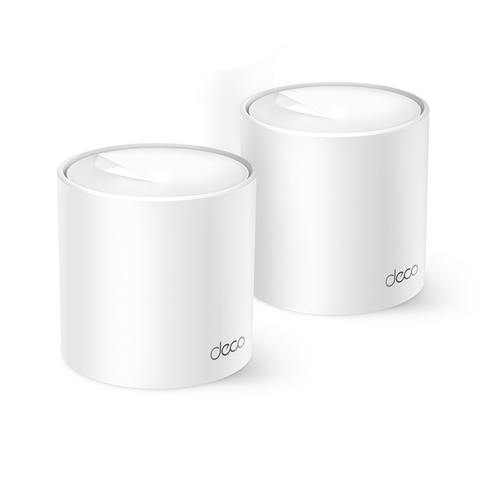 Sistema Inalámbrico Wi-Fi 6 AX1500 Mesh, para Hogar, 1500 Mbit/s, Doble Banda, Doble Puerto Gigabit, 2 Antenas Internas, Compatible con Amazon Alexa, 2 Piezas, TP-LINK DECO X10 (2-PACK)