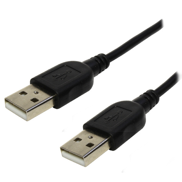 Cable de Datos USB 2.0 (M) a USB 2.0 (M), Color Negro, Longitud 0.60 Metros, XCASE ACCCABLE40M60