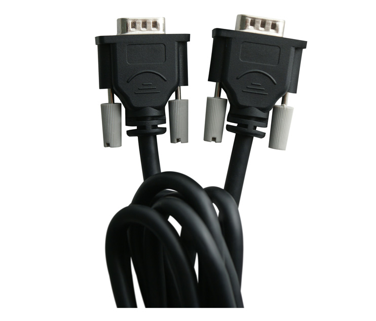 Cable de Video VGA DB15 (M-M), Color Negro, Longitud 2 Metros, VORAGO CAB-102