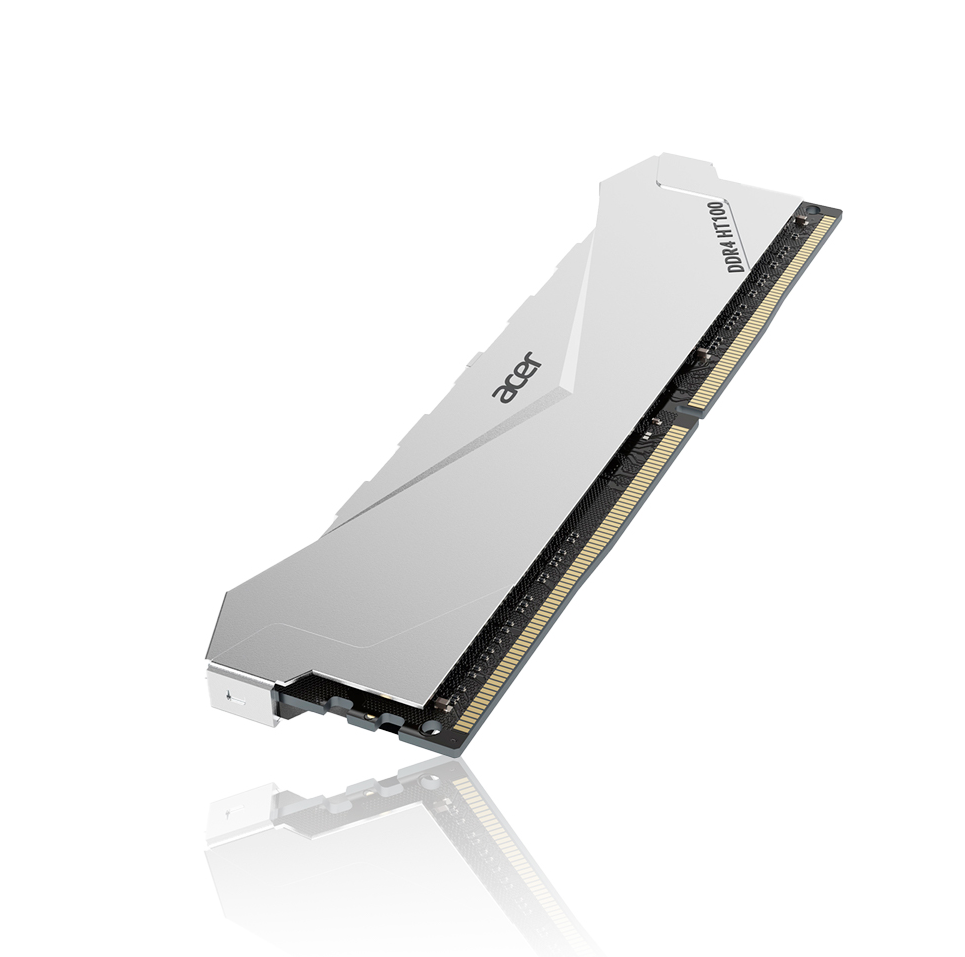 Memoria RAM HT100, DDR4, 16GB, 3200MHz, PC4-25600, 1.35V, CL18, Plata, ACER BL.9BWWA.242