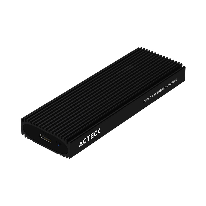 Carcasa para Unidad de Estado Sólido (SSD) Armor Pro HC660 M.2, Adaptador Tipo C a USB A, ACTECK AC-936453
