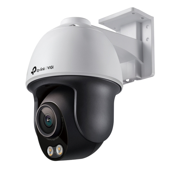 Cámara IP PT, 4MP, Panorámica, Color Pro Night Vision, Uso Exterior, IP66, Detección Humanos y Vehículos, Tecnología WDR, Audio Bidireccional, H.265, 360, TP-LINK VIGI C540S(4MM)