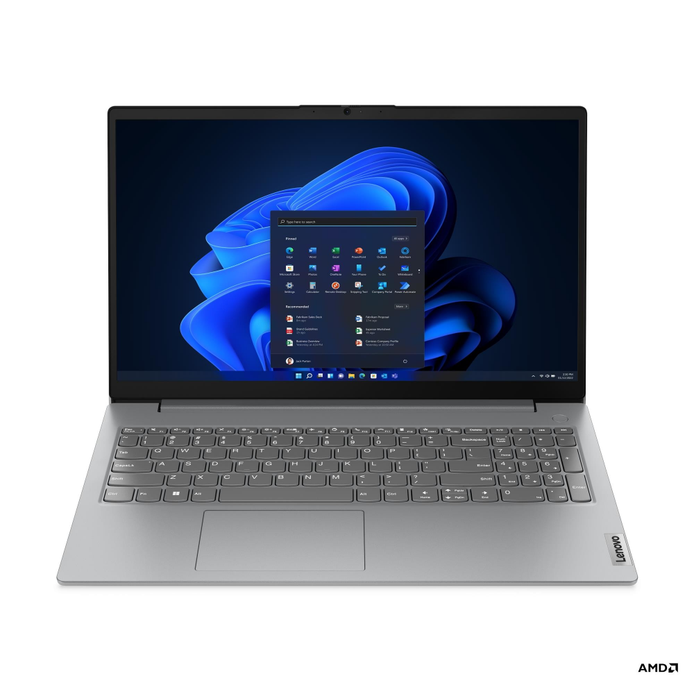 Computadora Portátil (Laptop) V15 G4 AMN, AMD Ryzen 5 7520U, RAM 8GB LPDDR5, SSD 512GB, 15.6" LED, Video Radeon Graphics, Win 11 Home, LENOVO 82YU012TLM
