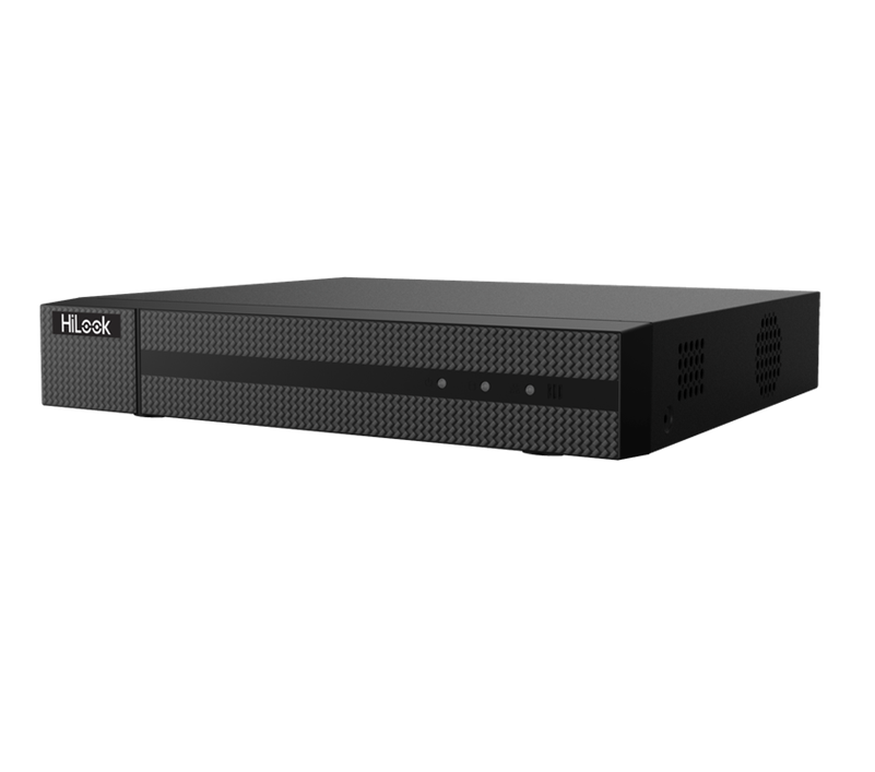 DVR 8 Canales TurboHD + 2 Canales IP, 2 MP (1080P) Lite, Acusense Lite (Evita Falsas Alarmas), Audio por Coaxitrón, 1 Bahía HDD, H.265+, 1 Canal de Audio, Salida de Vídeo Full HD, HILOOK DVR-208G-M1(C)