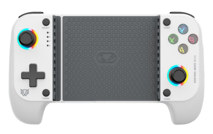 Gamepad BALAM RUSH Kontrol Move G626, Inalámbrico, Bluetooth, Color Blanco, ACTECK BR-940481