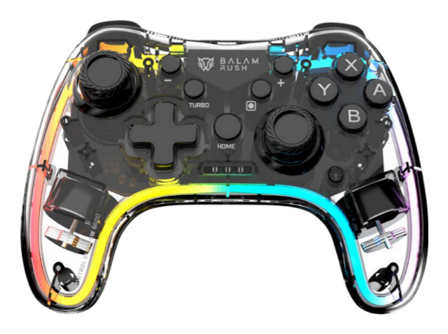 Gamepad BALAM RUSH Kontrol Glow SWG600, Inalámbrico, Bluetooth, Color Negro, ACTECK BR-940467