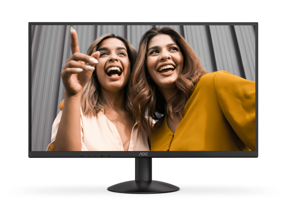 Monitor LED de 27", Resolución 1920 x 1080 (Full HD 1080p), FreeSync, 100Hz, 4 ms, HDMI / VGA, Color Negro, AOC 27B30H