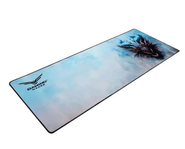 Mouse Pad Gamer Fafnir, Antiderrapente, Resistente al Agua, 810mm x 310mm, Color Negro, NACEB NA-0979