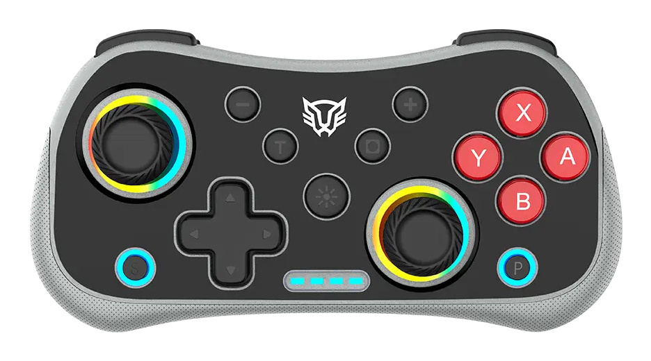 Gamepad Pocket G555 Retro NES BALAM RUSH, Inalámbrico, Bluetooth, Color Gris, ACTECK BR-942607