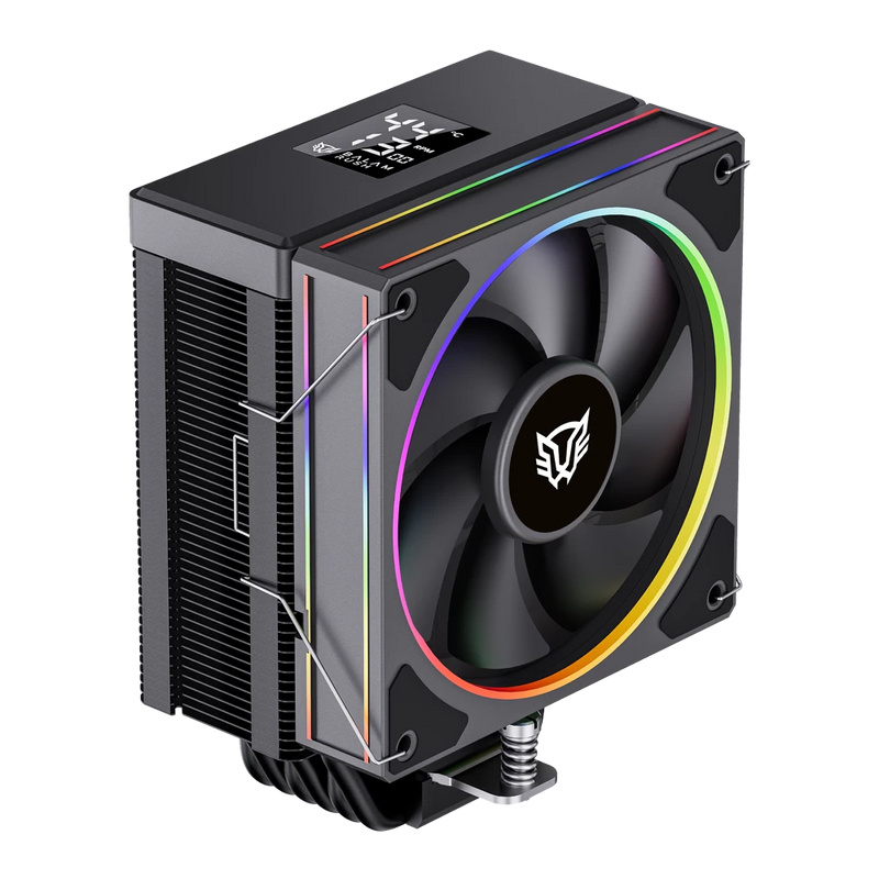 Disipador de Calor P/ CPU BALAM RUSH, Heliux Pro HEX65 ARGB, 120mm, Compatible Socket 1200 / 1700, AM4 / AM5, Color Negro, ACTECK BR-941969