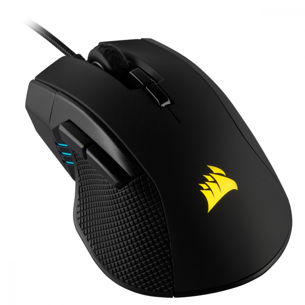 Ratón (Mouse) Gamer Modelo IRONCLAW RGB FPS/MOBA, Conexión Alámbrica, 18,000 DPI, 7 Botones, CORSAIR CH-9307011-NA