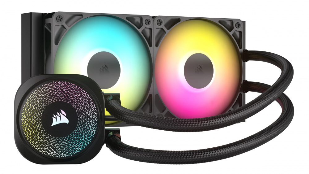 Sistema de Enfriamiento Líquido NAUTILUS 240 RS para CPU, 2x 120mm, hasta 2100RPM, Negro, CORSAIR CW-9060092-WW
