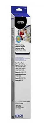 Cinta Color Negro 58 ft (17.7m), Matricial, 5,000,000 Caracteres, EPSON 8755