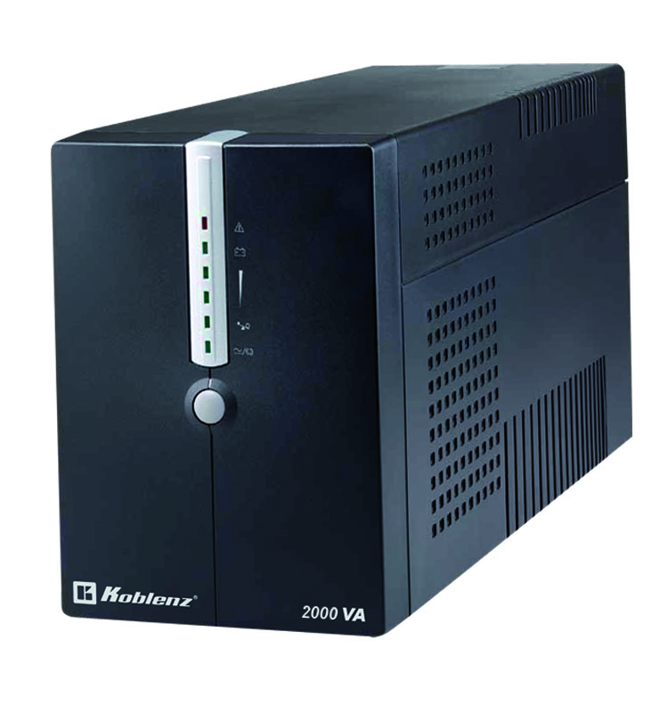 UPS (No Break), Modelo 20012 USB/R Línea Interactiva, 2000VA / 1200W, Entrada 89 - 145V, Salida 120V, 8 Contactos, KOBLENZ 00-4196-2