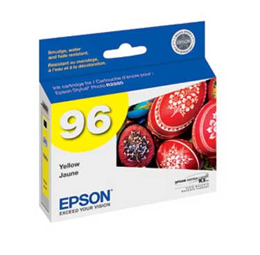Cartucho de Tinta 96 Stylus Photo R2880, Color Amarillo, EPSON T096420