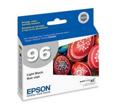 Cartucho de Tinta 96 Stylus Photo R2880, Color Negro Ligero, EPSON T096720