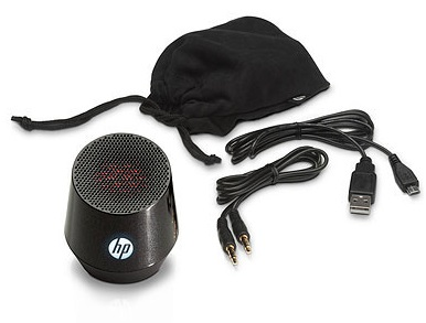 Altavoz Mono Portátil, Color Negro, HP H5M95AA#ABL