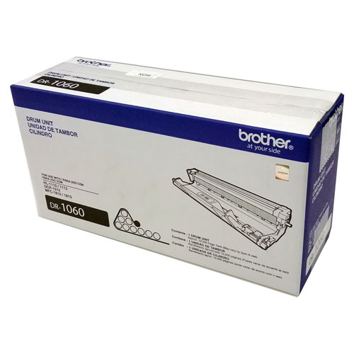 Tambor (Drum) Original Brother DR1060, Rendimiento Aprox. 10,000 Páginas en Negro, BROTHER DR1060