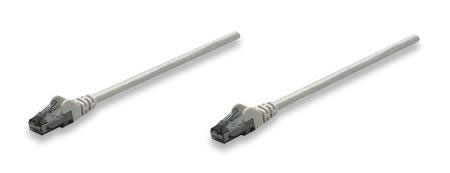 Cable de Red (Patch Cord), Cat 6, RJ45 - RJ45 (M-M),1.5 Metros, Color Gris, INTELLINET 340380