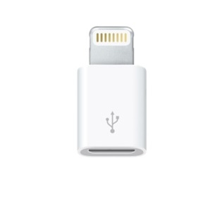 Adaptador Lightning - MicroUSB, APPLE MD820AM/A