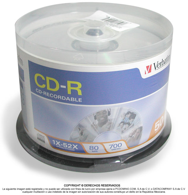 Torre de 50 CD 52x, VERBATIM 94691