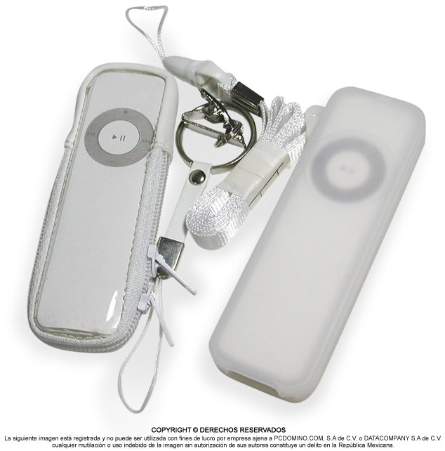 Skin & Zipper Case para iPod Suffle