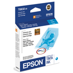 Cartucho de Tinta 63 Color Cian 8ml Rendimiento Aprox. 250 páginas, EPSON T063220-AL