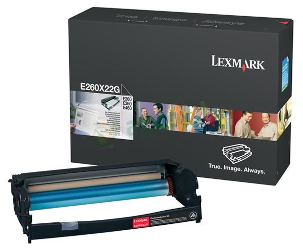 Kit Fotoconductor Original, para Láser Monocromático, 30,000 Páginas, LEXMARK E260X22G