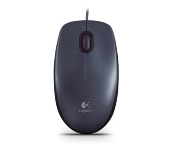 Ratón (Mouse) Óptico Modelo M90, Alámbrico (USB), Hasta 1000 DPI, Color Negro, LOGITECH 910-004053