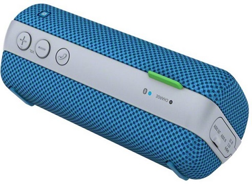 Bocina Portátil a Prueba de Agua, Sony SRS-BTS50, Bluetooth, NFC, Color Azul