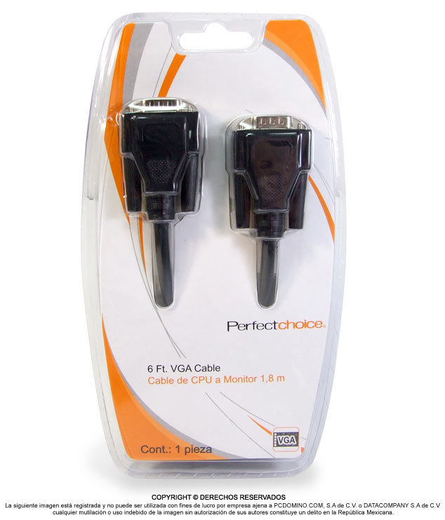 Cable VGA HD15m/HD15m
